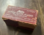 Leitz - Cover Glass Plates For Slide Mounting 2X2" Box Vintage. Fixed Price $24.00.