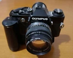 Olympus OM-20 35MM Film Camera G.zuiko 50MM F/1.4 Lens Black Jp. Fixed Price $209.90.