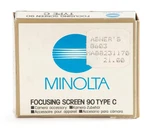 Minolta Focusing Screen Type For Maxxum 9000 7000 New Old Stock Usa Seller. Fixed Price $25.00.