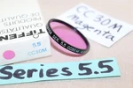 New Vtg Tiffen Series 5.5 CC30M Magenta Filter Usa Drop-in F/leica Cl. Fixed Price $22.99.