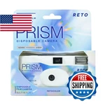Retocolor Prism 35MM Disposable Film Camera 27EXP, ISO400, Negative. Fixed Price $43.34.