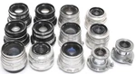 Lot Mixed Of 13 Soviet Lenses Various Screw Mount Nottested. Fixed Price $335.95.