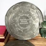 Vintage 1940S-50S Eastman Kodak Film Reel Canister Tin Rochester Ny Usa 10.375". Fixed Price $40.00.