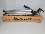 Vintage Goldcrest 704-L Tripod Adjustable Tilt/pan Aluminum Original Box. Fixed Price $24.99.