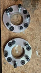 Wheel Adapters Lug To Spacers 4X4.5 5X4.5 Thickness 1.75". Fixed Price $29.00.