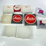 Vtg Empty Leitz Leica 13336 E67 Filter Lot (no Lenses) Boxes Cases Only. Fixed Price $19.95.