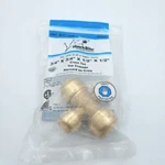 Sharkbite 3/4 In. X 1/2 Push-to-connect Brass Cross Tee. Fixed Price $14.91.