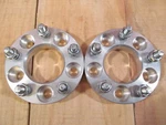 5X100 To 5X120 Usa Made Wheel Adapters 1" Thick 12X1.5 Studs Billet Spacers. Fixed Price $137.49.