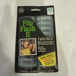 Ge Ii Twin Pack Nos New Old Stock 2 Arrays 16 Flashes. Fixed Price $10.99.