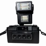 Nimslo 3D Quadra Lens Camera 35MM W/optilite Flash - Read. Fixed Price $70.00.