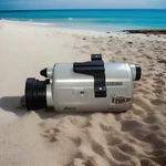 Amphibico 3CCD Pro Underwater Diving Case For Camera Camcorder Silver Untested. Fixed Price $199.99.