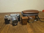 Zeiss Icon Contax Iiia Rangefinder Camera Case F=50. Fixed Price $310.00.