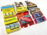 Vintage Various Brand Cubes Boxes 36 144 Flashes New Old Stock. Fixed Price $229.99.
