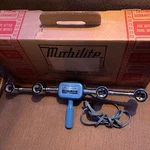 Mobilite 500STR Vintage 4 Bulb Push Button Movie Light Works Great With Box. Fixed Price $49.99.