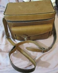 Vintage Perrin Sportsman 502 Genuine Cowhide Leather Camera Case Bag 10X7X5". Fixed Price $22.00.