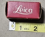 Original Red Leica Leitz Camera 14021 Take Up Spool Empty Box Only 1/4. Fixed Price $17.00.