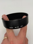 Canon BW-72B Black Plastic Lens Hood. Fixed Price $45.00.
