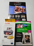 Kodak Easyshare PH-40 Color Cartridge & Photo Paper Kit 4X6 + Lot. Fixed Price $13.17.