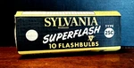 Vintage Sylvania Superflash Blue Dot Flashbulbs Press 25 Class M Box Of 12. Fixed Price $27.99.
