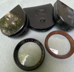 Carl Zeiss Jena Lens Filter Distar 3X51 Nr 227736 Proxar 1X51 390590 Leather Lot. Fixed Price $41.61.