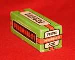 Vintage Perutz 620 Film Germany Peromnia 21 Expired 100ASA B&w Panchromatic. Fixed Price $29.99.