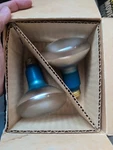 Two Sylvania Movie Lights Original Box. Fixed Price $8.00.