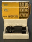 Soligor 70-160MM F3.5 Manual Focus Zoom And Macro Lens Original Case Box. Fixed Price $42.90.