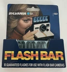 Vintage Sylvania Gte Blue Dot Bar Polaroid Cameras 10 Flashes Open Box. Fixed Price $8.40.