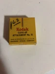 Vintage Kodak Close-up Attachment No. 3 Original Box. Fixed Price $11.99.