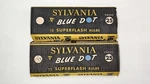 Lot Of 24 Vintage Nos Sylvania Blue Dot Press 25 Superflash. Fixed Price $24.50.