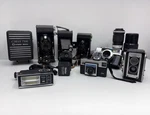 Lot Of Various Vintage Cameras & Lenses Untested Parts Repair Display. Fixed Price $66.75.