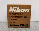 Nikon Eyepiece Correction Lens (-4.0) For Fg & Em Cameras. Fixed Price $26.99.