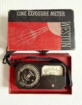 Vintage Weston Cine Model 819 Exposure Light Meter With Box. Fixed Price $14.95.