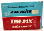 Eva Blitz DM-24X Shots Transistorized Electronic Flash, Made In Japan. Fixed Price $13.66.