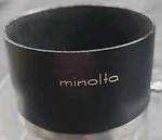 Vtg Minolta Lens Hood D57KD 57MM Clamp-on Made Japan. Fixed Price $19.95.
