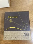 Revere S-200 Film Splicer Unopened Original Box Vintage Movie Camera. Fixed Price $15.00.