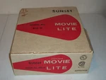 Vintage Sunset Movie Lite Model 850-D With Mounting Bracket Original Box. Fixed Price $14.39.