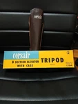 Vintage Photography Corsair 8 Section Elevator Tripod Model HS-1 With Case. Fixed Price $13.50.