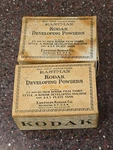 10- Eastman Kodak Developing Powders For 2-1/2, 3-1/2 Machines, 4X5 Plate Tanks. Fixed Price $78.90.