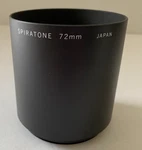 Spiratone 72 Mm Sunshade For Canon Lens Including Adapter. Fixed Price $20.00.