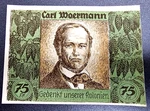Colony In Africa 75 Pfennig 1921 *carl Woermann* Germany Banknote (33384). Fixed Price $17.00.
