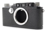 After Paint Near Mint Leica Iiif Black Body Rangefinder 35MM Camera From Japan. Fixed Price $699.99.