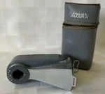Vintage Accura Folding Fan Camera Flash Bulb Reflector W/ Gray Case. Fixed Price $17.99.
