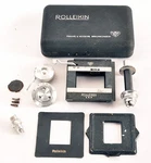 Rolleiflex Tlr Rolleikin 35MM Film Adapter Conversion Kit Hard Case(b). Fixed Price $83.60.