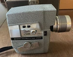 The Revere Model 118-D Eye Matic 8MM Movie Camera W/ Carrying Case. Fixed Price $19.99.