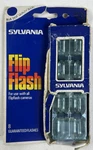 Vintage Sylvania Flip Blue Dot 8 Flashes Original Packaging. Fixed Price $18.00.