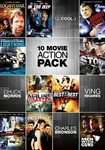 10-MOVIE Action Pack Dvd 2-DISC Set Men With Guns/logan's War/family Of Cops.... Fixed Price $6.99.