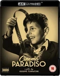Cinema Paradiso 4K Uhd Blu-ray (1988) Arrow Films Uk Exclusive Release Only. Fixed Price $27.95.