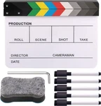 Movie Film Acrylic 10"X12" Dry Erase Director Pro. Fixed Price $22.78.