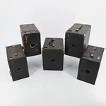 Antique Kodak No. 2A Brownie + Ansco 3A Buster Box Camera Lot. Fixed Price $55.98.